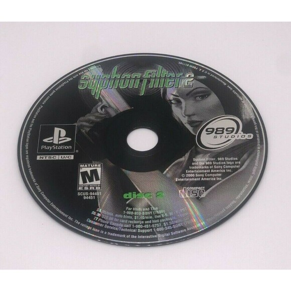 Syphon Filter 2 [GH] for PS1 | Real Photos, Fast Shipping  Syphon Filter 2 (Sony PlayStation 1, 2000)